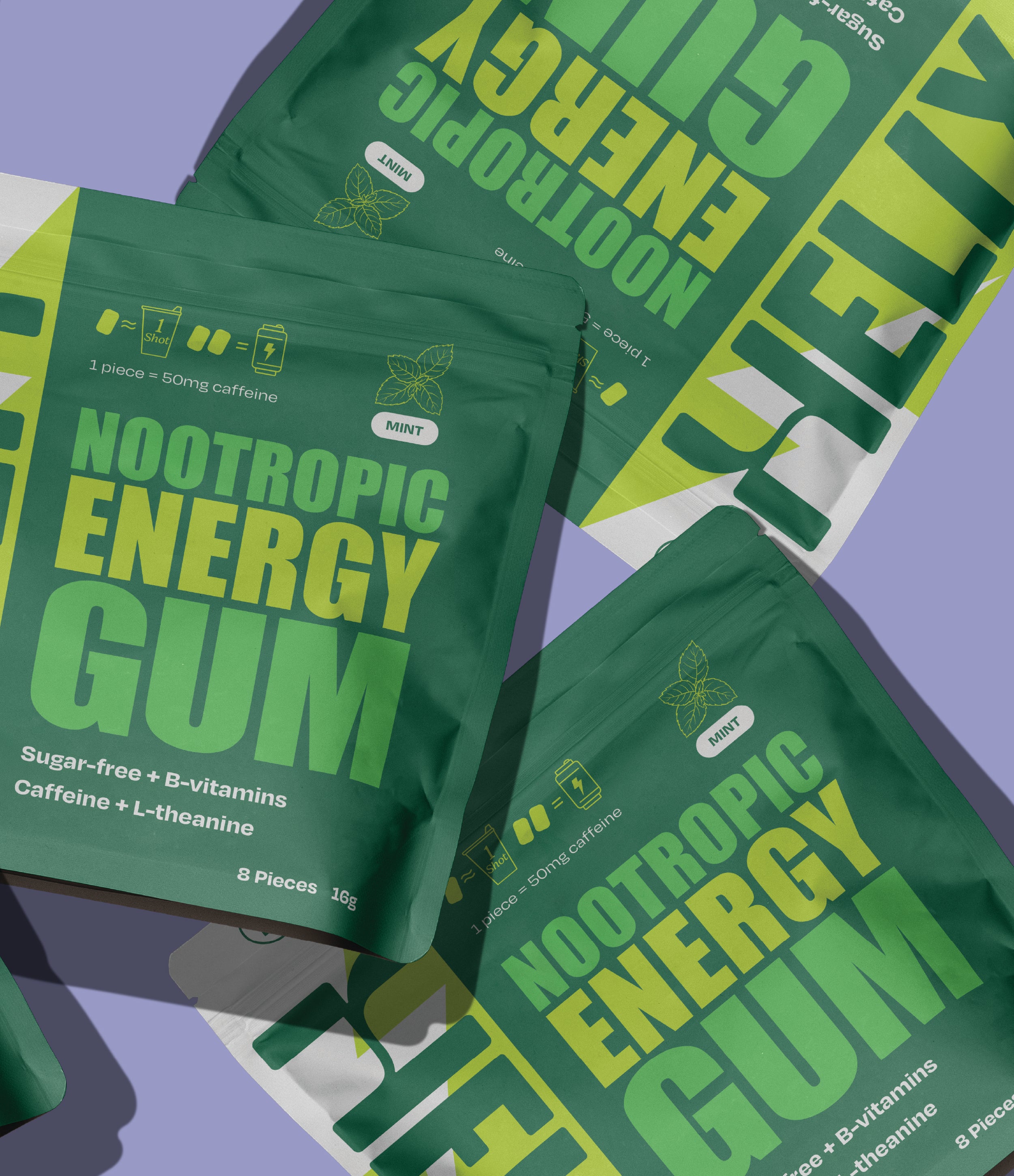 Try us - 3 pack Spearmint
