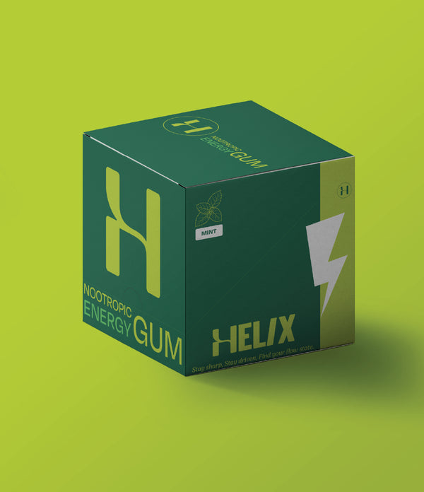 HELIX Nootropic Energy Gum - Mint